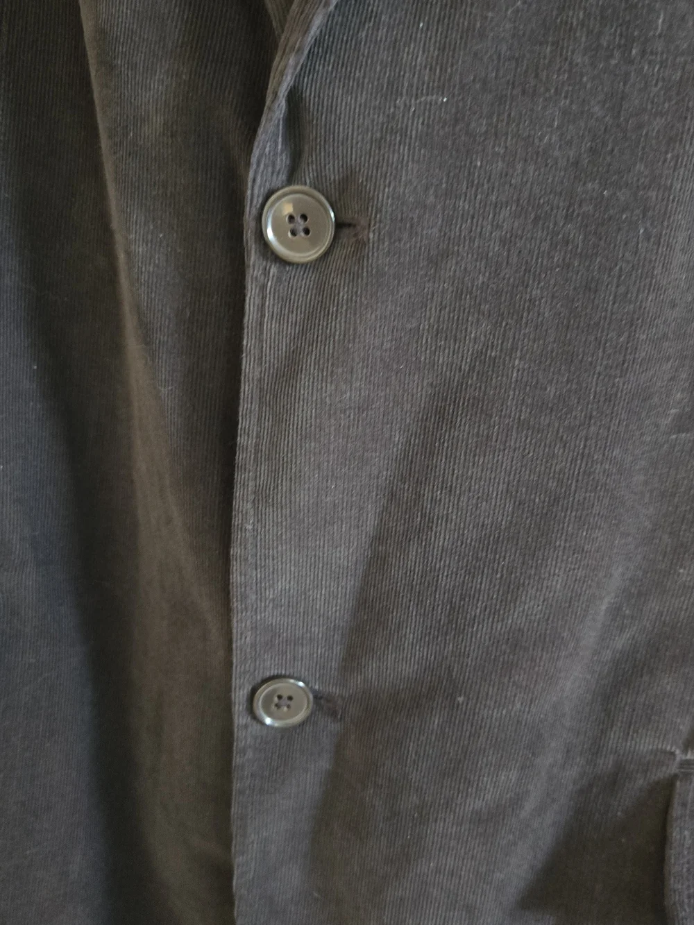 Alfani Men’s XXL Brown Velvet Sport Coat Blazer Jacket Button Up